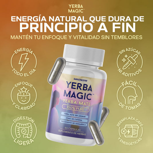 YerbaMagic Cápsulas - Suplementia®