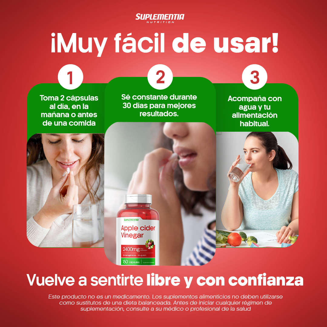 ACV Vinagre de Manzana - Suplementia®
