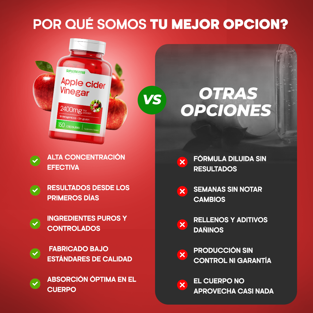 ACV Vinagre de Manzana - Suplementia®
