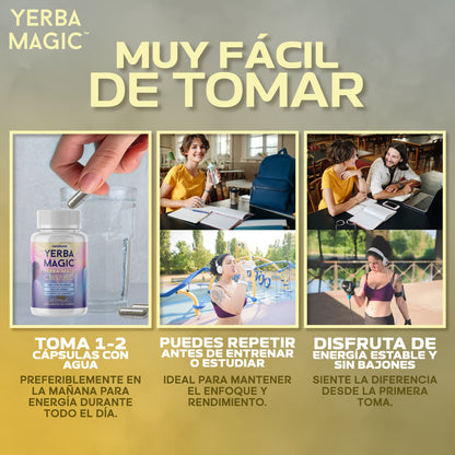 YerbaMagic Cápsulas - Suplementia®