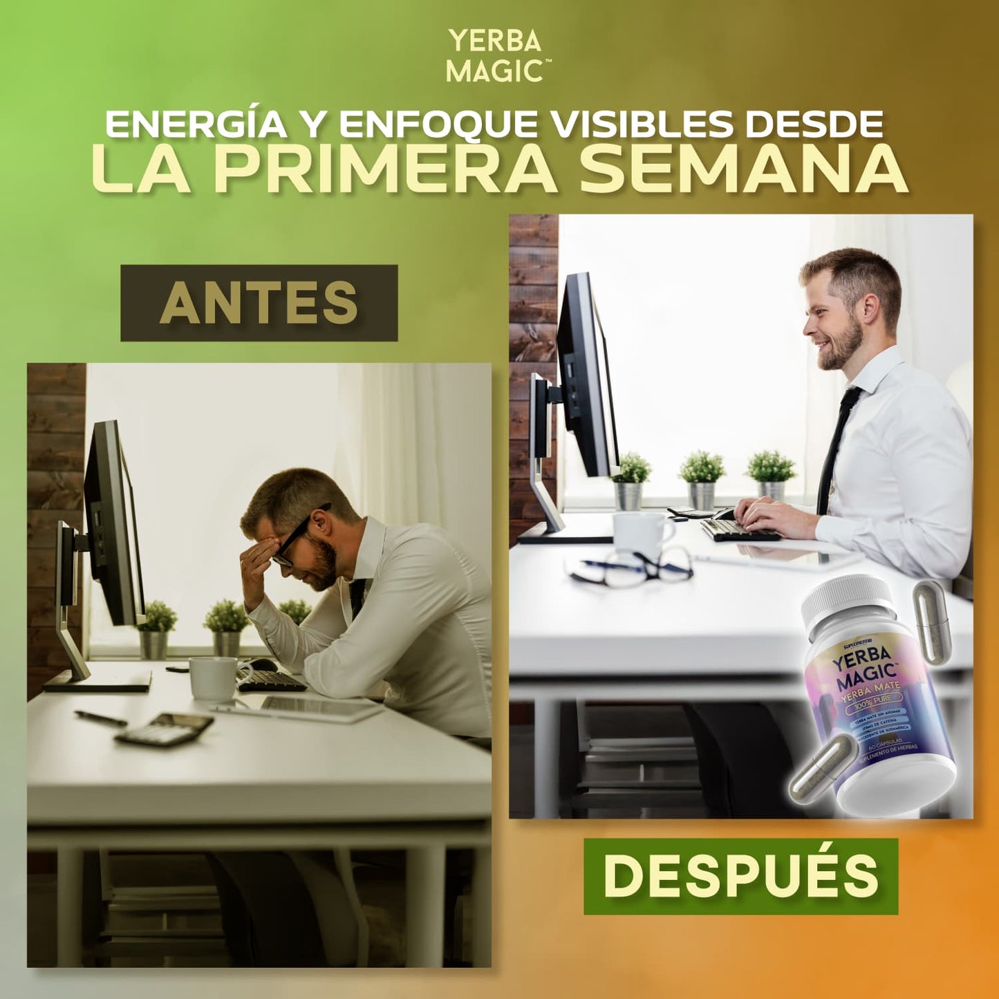 YerbaMagic Cápsulas - Suplementia®
